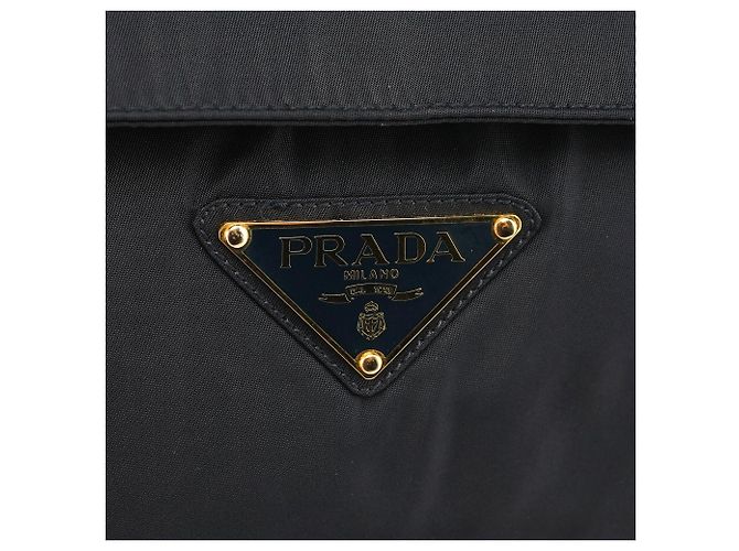 Prada Borsa con manico Navy Gold Tessuto Metallo - vista 6
