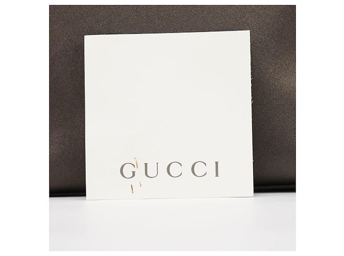 Gucci 002 1099 Borsa Tote in Raso Khaki - vista 10