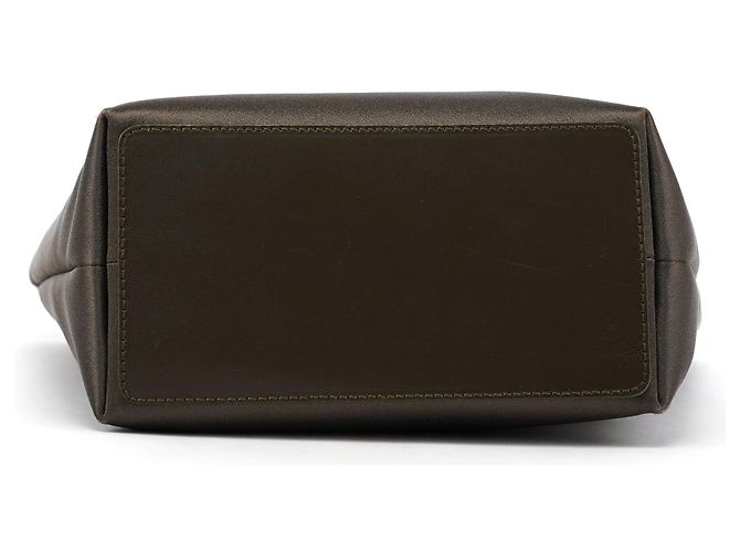 Gucci 002 1099 Borsa Tote in Raso Khaki - vista 4
