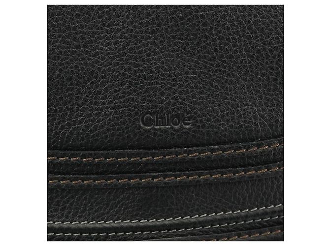 Chloé Borsa Marcie 2-Way in pelle nera - vista 6