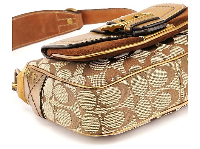 Coach Borsa a Tracolla Legacy Soho Beige Gold Autunno 2004 - vista 9