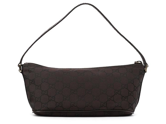 Gucci 257300 Pochette Boat GG Marrone Scuro - vista 3