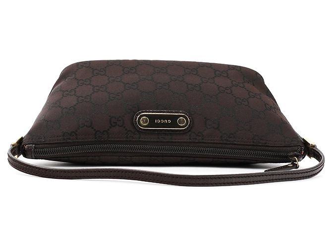 Gucci 257300 Pochette Boat GG Marrone Scuro - vista 4