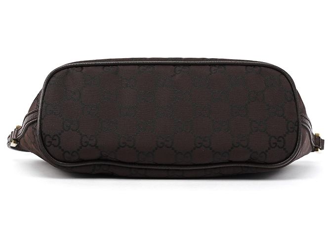 Gucci 257300 Pochette Boat GG Marrone Scuro - vista 5