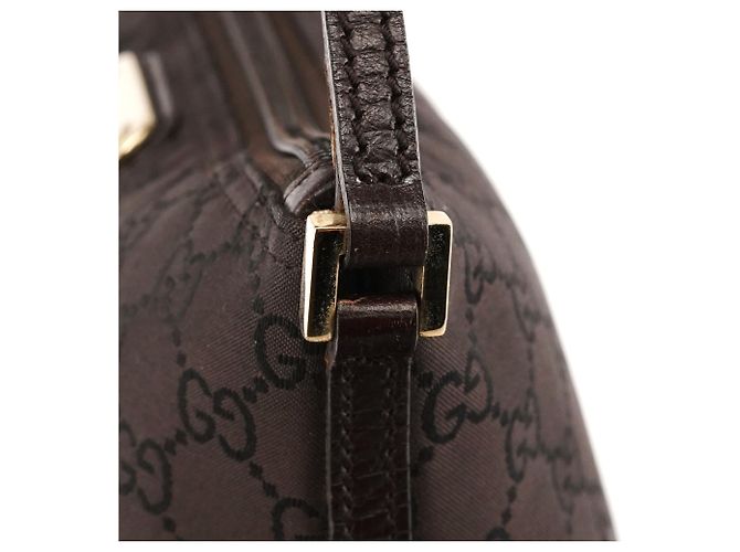 Gucci 257300 Pochette Boat GG Marrone Scuro - vista 7