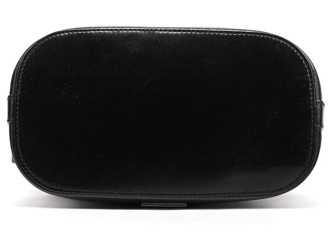 Gucci 001 4286 Borsa a secchiello a tracolla in pelle di vitello nera - vista 4