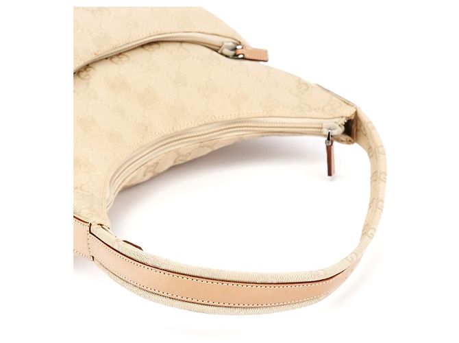 Gucci 001 3386 Borsa a Tracolla Hobo GG Beige - vista 10