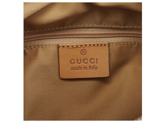 Gucci 001 3386 Borsa a Tracolla Hobo GG Beige - vista 11