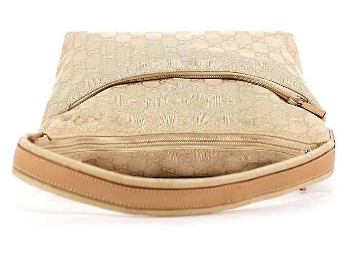 Gucci 001 3386 Borsa a Tracolla Hobo GG Beige - vista 4