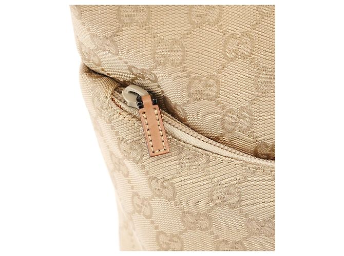 Gucci 001 3386 Borsa a Tracolla Hobo GG Beige - vista 7