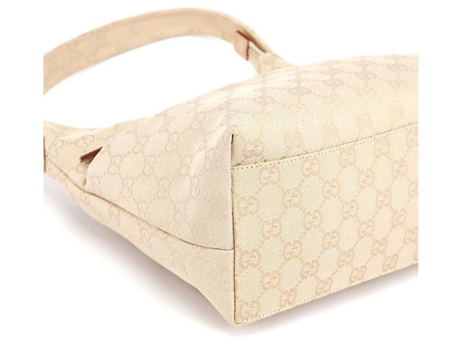 Gucci 001 3386 Borsa a Tracolla Hobo GG Beige - vista 8