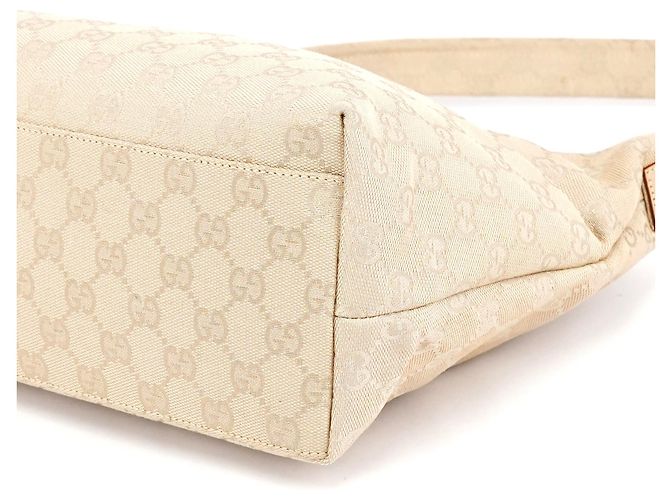 Gucci 001 3386 Borsa a Tracolla Hobo GG Beige - vista 9