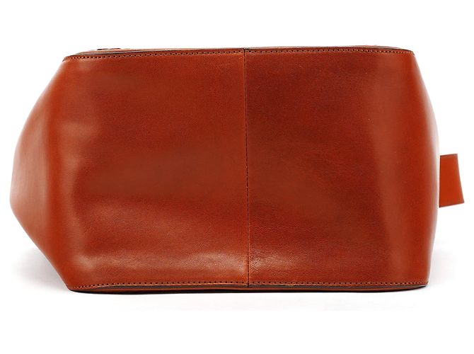 Chloé Bolsa de ombro em couro castanho claro com fivela - vista 5