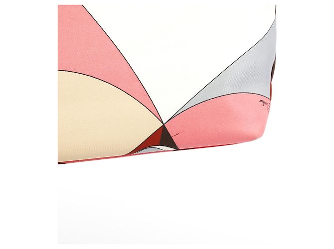 Emilio Pucci Saco Tote com Estampa Geométrica Abstrata Multicor - vista 10