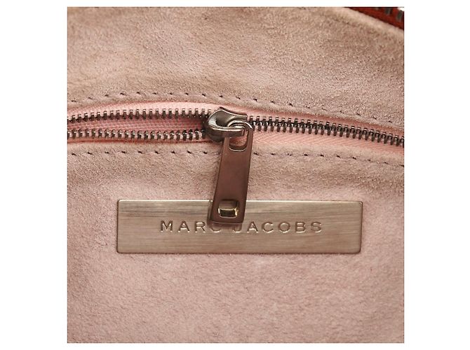 Marc Jacobs Borsa a tracolla Blake multi-tasche in pelle arancione - vista 12