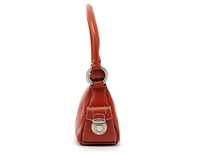 Marc Jacobs Borsa a tracolla Blake multi-tasche in pelle arancione - vista 2