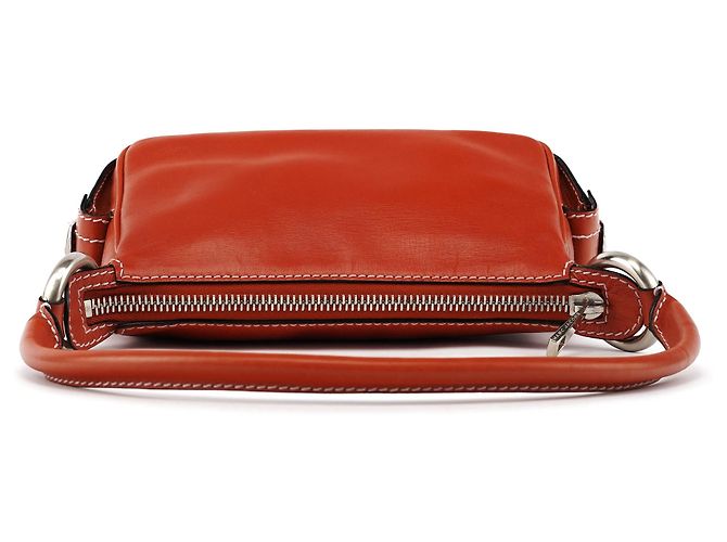 Marc Jacobs Borsa a tracolla Blake multi-tasche in pelle arancione - vista 4