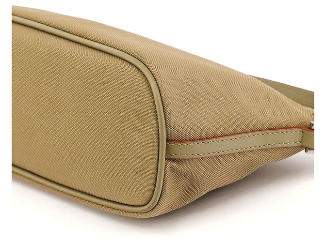 Gucci 039 1103 Khaki Canvas Boat Pochette - vista 10