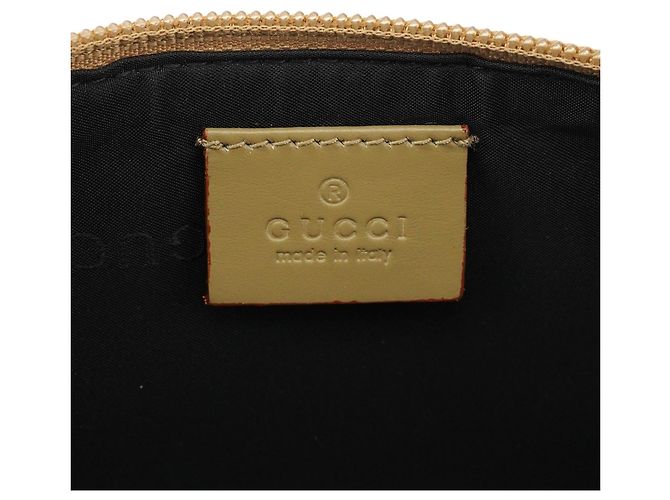 Gucci 039 1103 Khaki Canvas Boat Pochette - vista 11