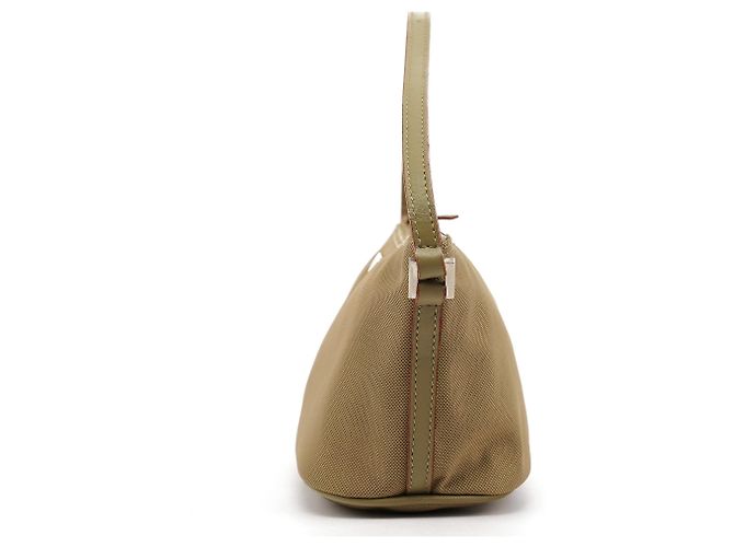 Gucci 039 1103 Khaki Canvas Boat Pochette - vista 2