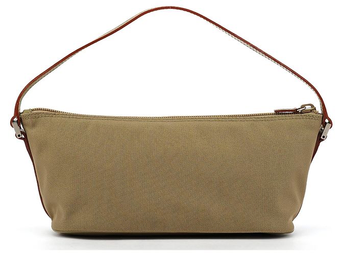 Gucci 039 1103 Khaki Canvas Boat Pochette - vista 3