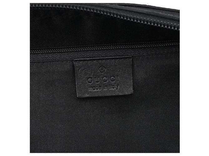 Gucci 96049 Borsa Tote in Nylon GG Nero - vista 10