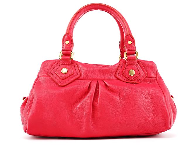 Marc by Marc Jacobs Borsa 2-Way Classic Q Baby Groovee in pelle rosa - vista 3