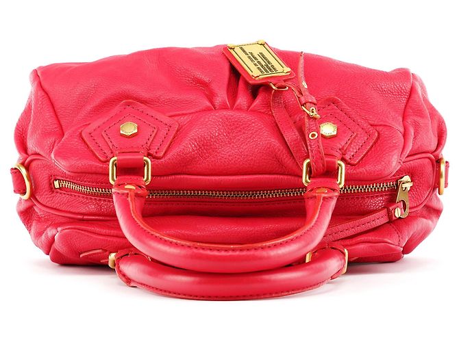 Marc by Marc Jacobs Borsa 2-Way Classic Q Baby Groovee in pelle rosa - vista 4