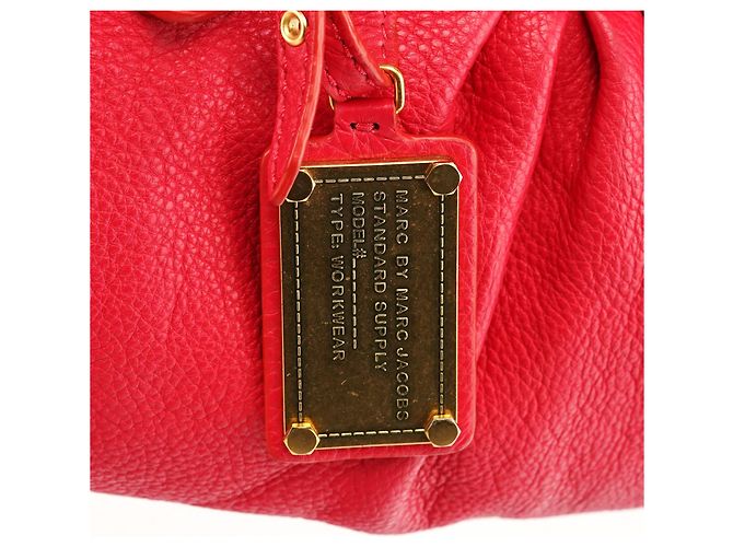 Marc by Marc Jacobs Borsa 2-Way Classic Q Baby Groovee in pelle rosa - vista 6