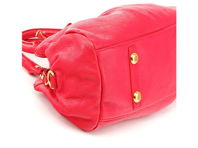 Marc by Marc Jacobs Borsa 2-Way Classic Q Baby Groovee in pelle rosa - vista 7