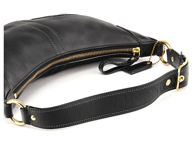 Coach 11372 Borsa a spalla Ergo Hobo in pelle nera - vista 10