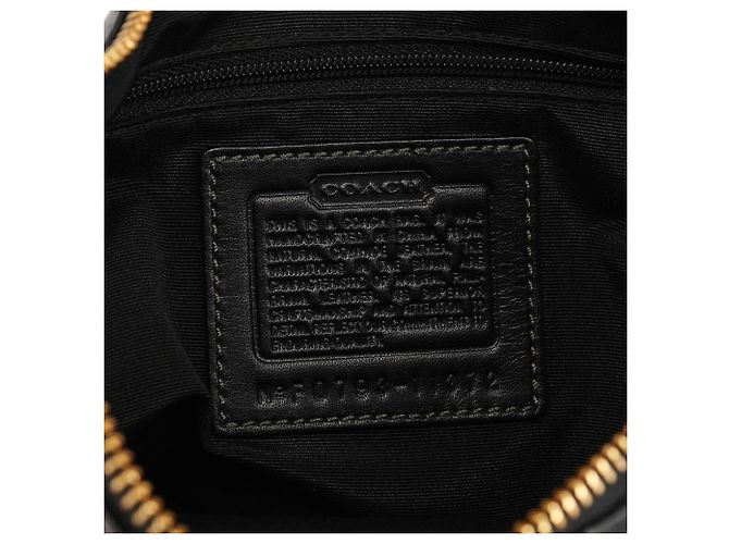 Coach 11372 Borsa a spalla Ergo Hobo in pelle nera - vista 11