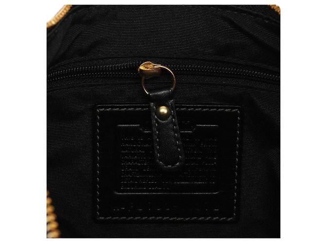 Coach 11372 Borsa a spalla Ergo Hobo in pelle nera - vista 12
