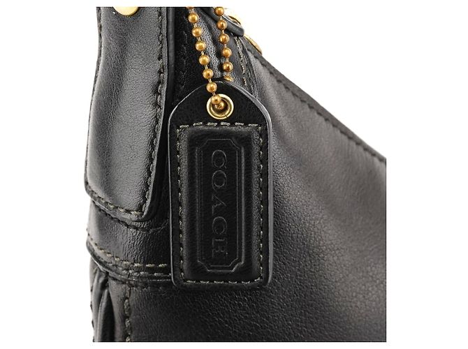 Coach 11372 Borsa a spalla Ergo Hobo in pelle nera - vista 6