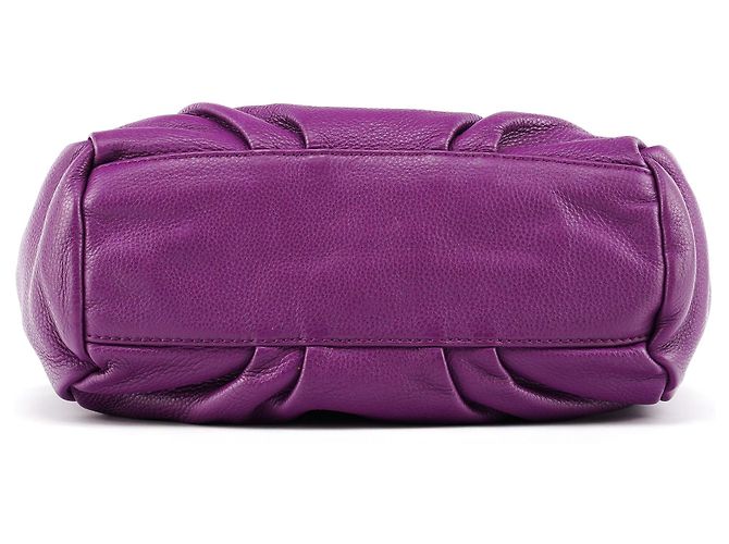 Marc by Marc Jacobs Borsa 2-Way Classic Q Fran in pelle viola - vista 5