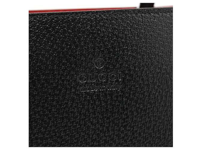 Bamboo Gucci 002 1059 Borsa a mano in pelle nera con manico in bambù - vista 5