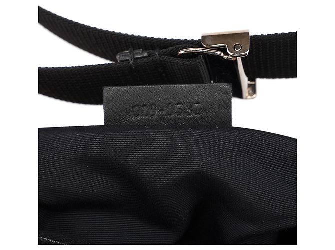 Gucci 019 0537 Black GG Pocket Shoulder Bag - vista 14