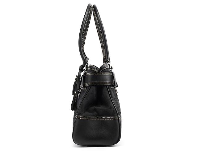 Coach 10245 Borsa Tote Black Signature Hamptons - vista 2