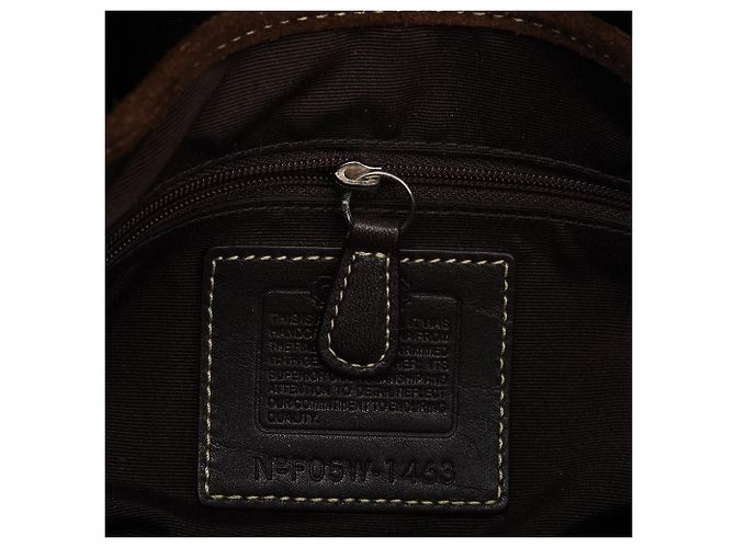 Coach Borsa a tracolla Signature Soho 1463 Beige Brown - vista 13