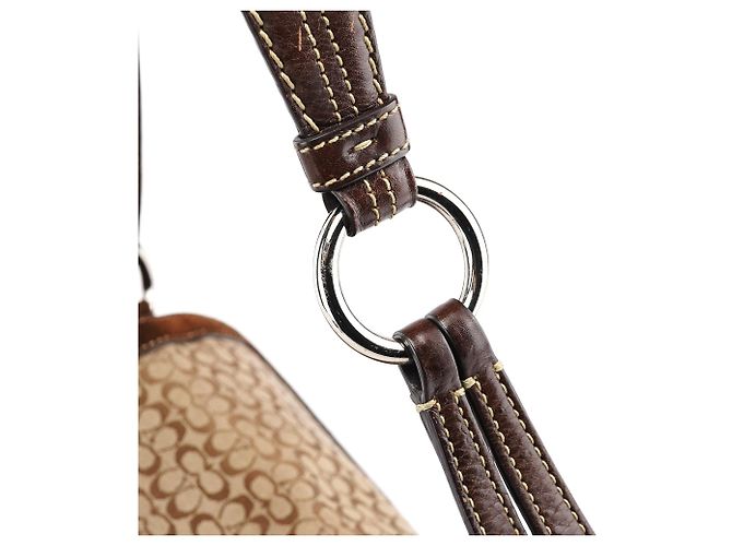 Coach Borsa a tracolla Signature Soho 1463 Beige Brown - vista 8