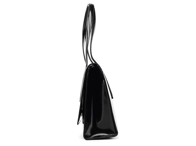 Prada Borsa tote sport 1995 in pelle spazzolato nera - vista 2