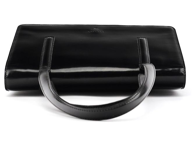 Prada Borsa tote sport 1995 in pelle spazzolato nera - vista 4