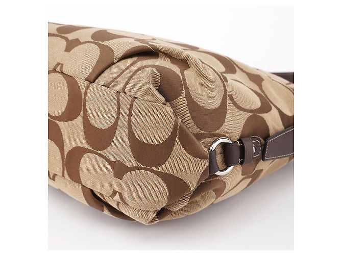 Coach Borsa a tracolla F15067 Beige Signature C - vista 10
