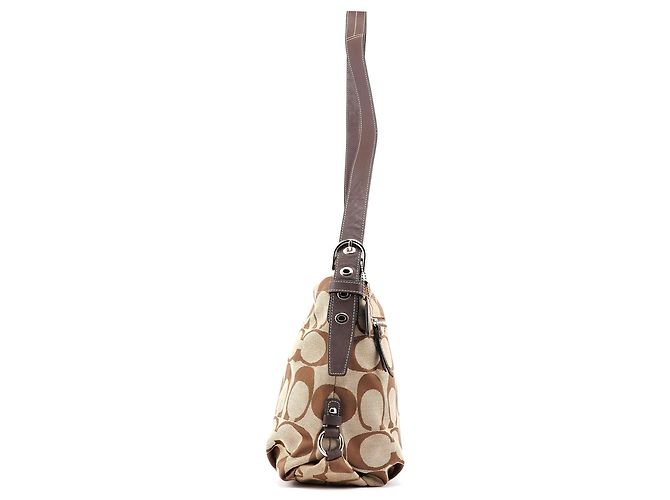 Coach Borsa a tracolla F15067 Beige Signature C - vista 2
