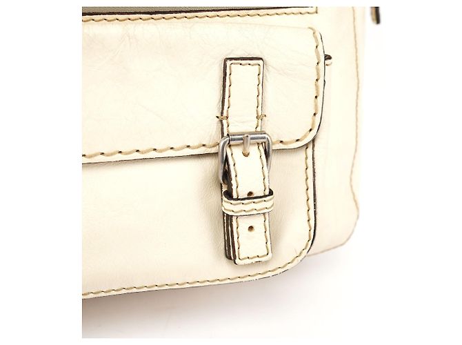 Chloé Borsa Tote Betty Off-White in pelle di agnello - vista 7