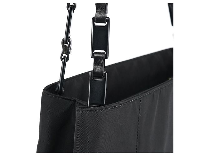 Prada Borsa Tote in Tessuto trapuntata nera - vista 10