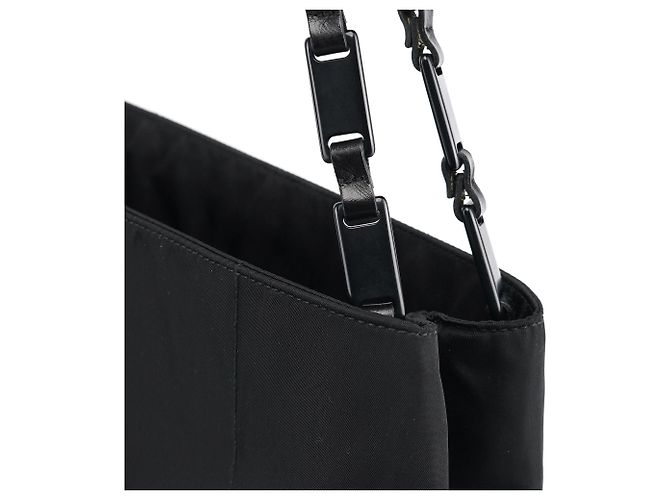 Prada Borsa Tote in Tessuto trapuntata nera - vista 9