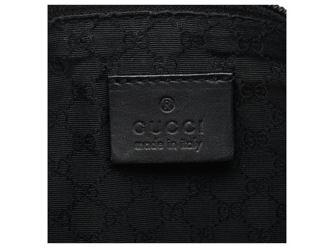 Gucci 07198 Beige Canvas Boat Pochette - vista 11