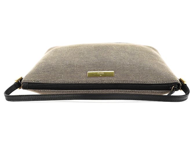 Gucci 07198 Beige Canvas Boat Pochette - vista 4