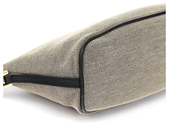 Gucci 07198 Beige Canvas Boat Pochette - vista 9